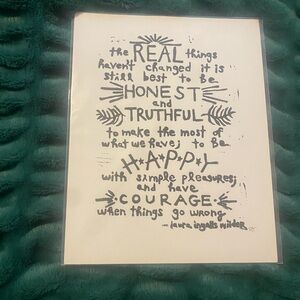 Inspirational Quote Art Print